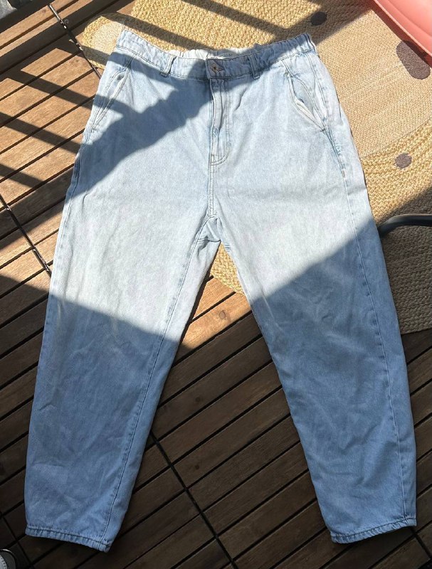 Юбка, пиджак, брюки Zara, джинсы унисекс Zara 4