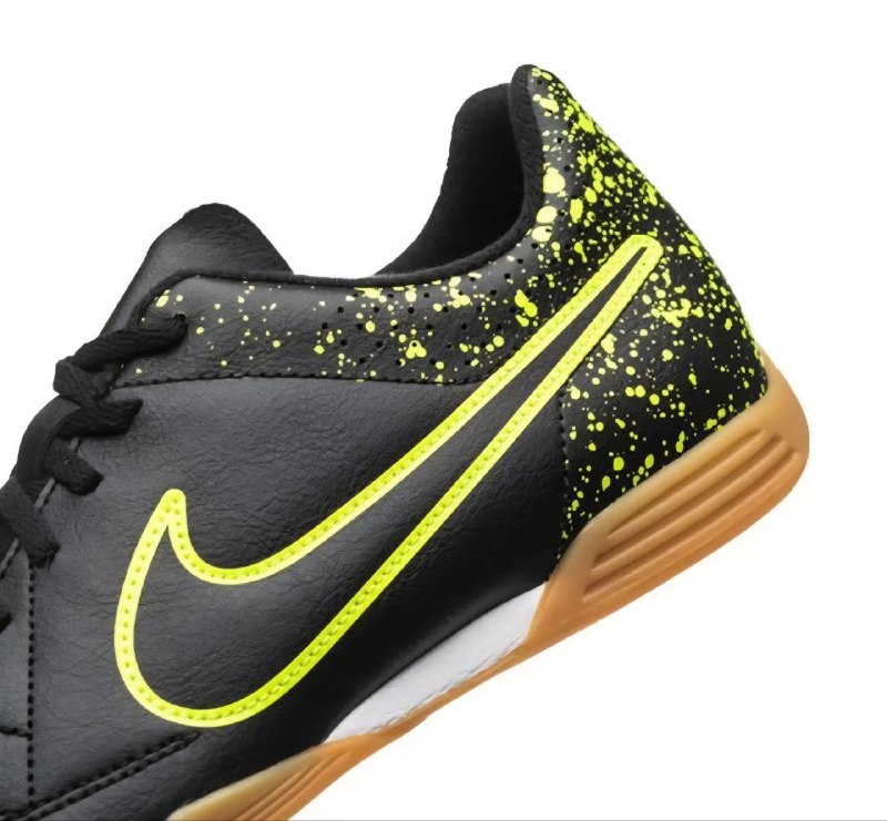 Бутсы Nike Tiempo Rio II IC черные с желтым 42.5-43 9