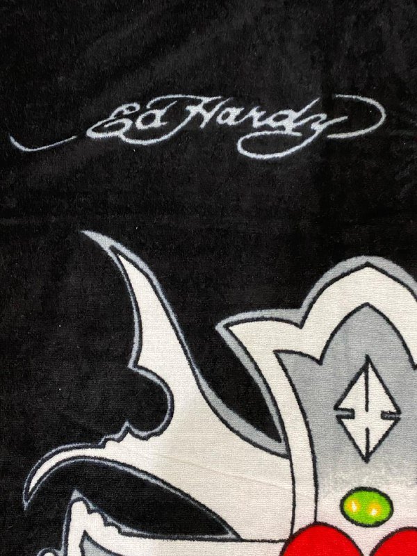 Ковер Ed Hardy с черепом и крестом 5