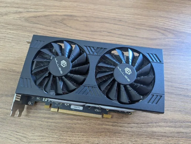 Видеокарта MLLSE AMD RX 580 8 ГБ 1