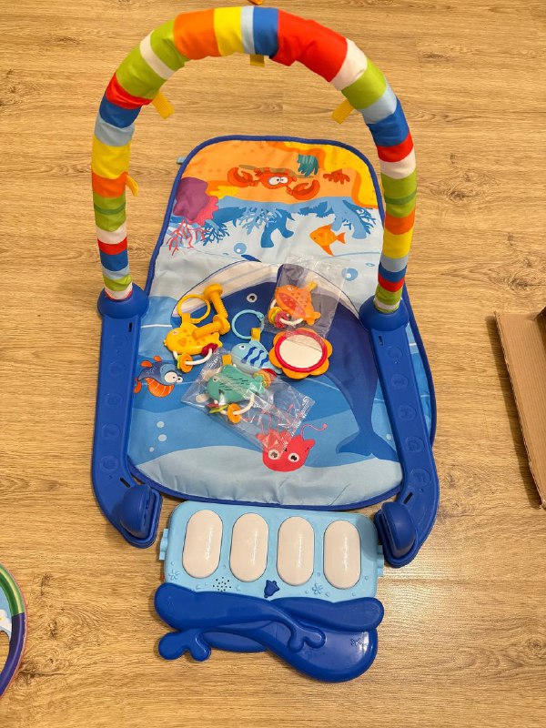 Игровой коврик с пианино для детей