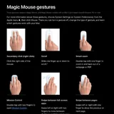 Apple Magic Mouse 2 White A1657 6