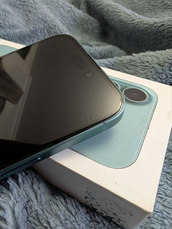 iPhone 16 бирюзовый 128GB 3