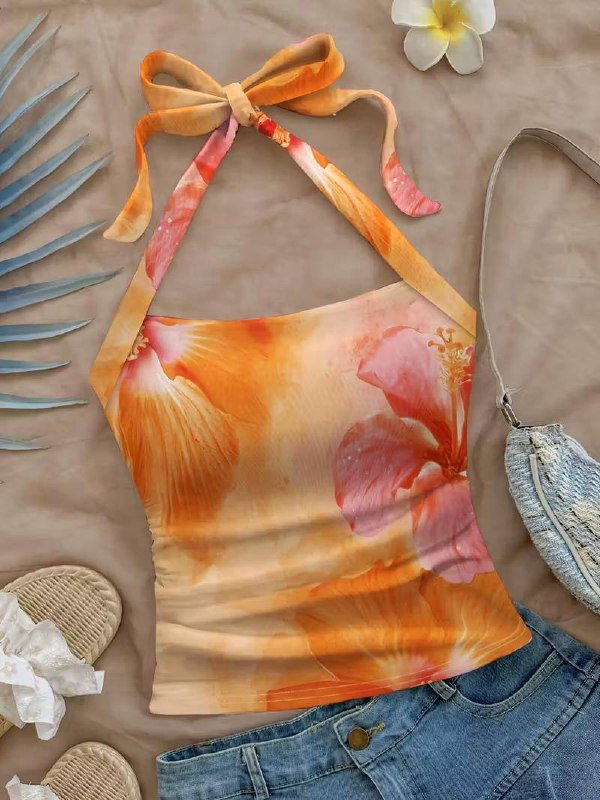 Топ на завязках размер S-M