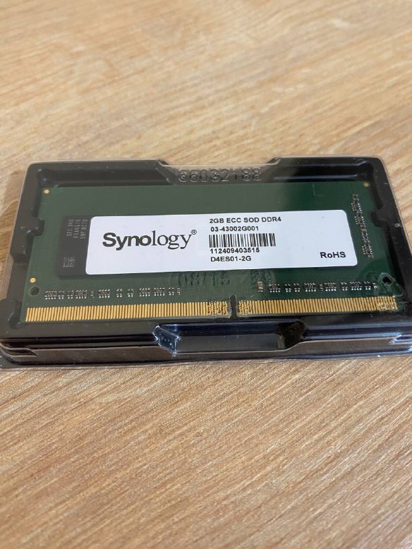 Память Synology DDR4 SO-DIMM 2GB