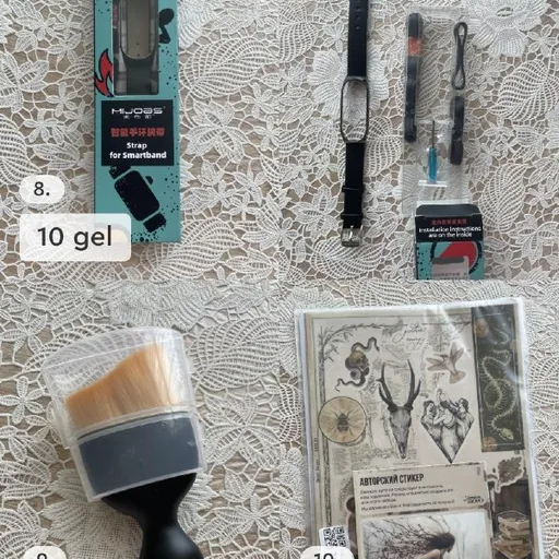 Смарт-ремешок, кисточка для пыли, стикеры, щетка для животных, USB кабели
