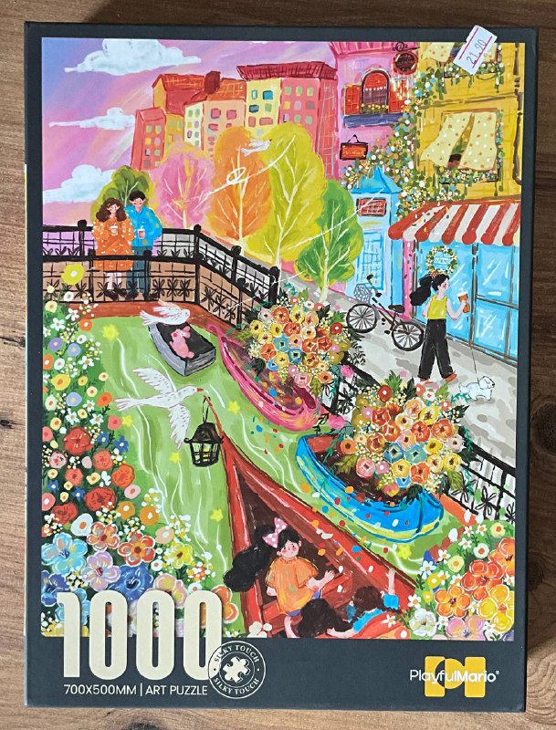 Пазлы 1000, 3000 и деревянные 600 деталей 5