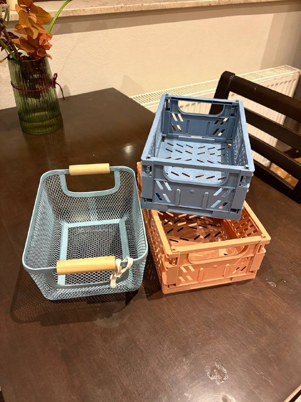 Переноска для кошки, миска, контейнеры, корзины, кухонные доски, венчик, краски для рисования 5