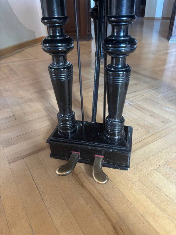 Рояль J. Becker антикварный музыкальный инструмент 5