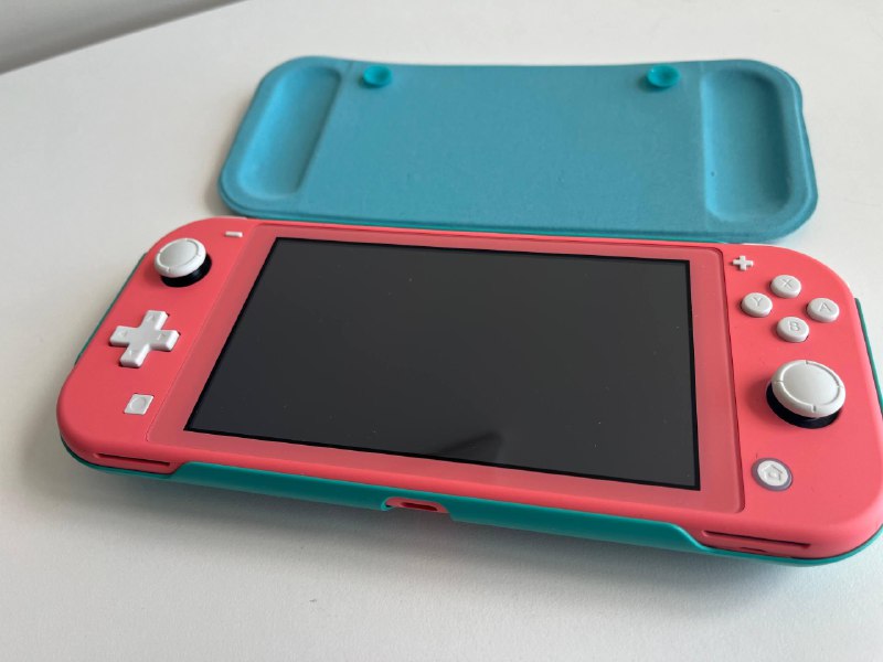Nintendo Switch Lite, microsd 512 gb, адаптер для зарядки