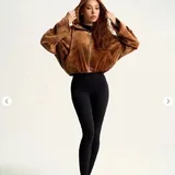 Женский костюм, куртка, топ, штаны 4