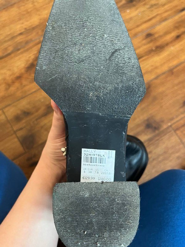 Кожаные сапоги Hally из TopShop 38 размера 5