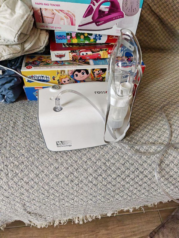 ингалятор Rossmax NB500 с масками и коробкой 2