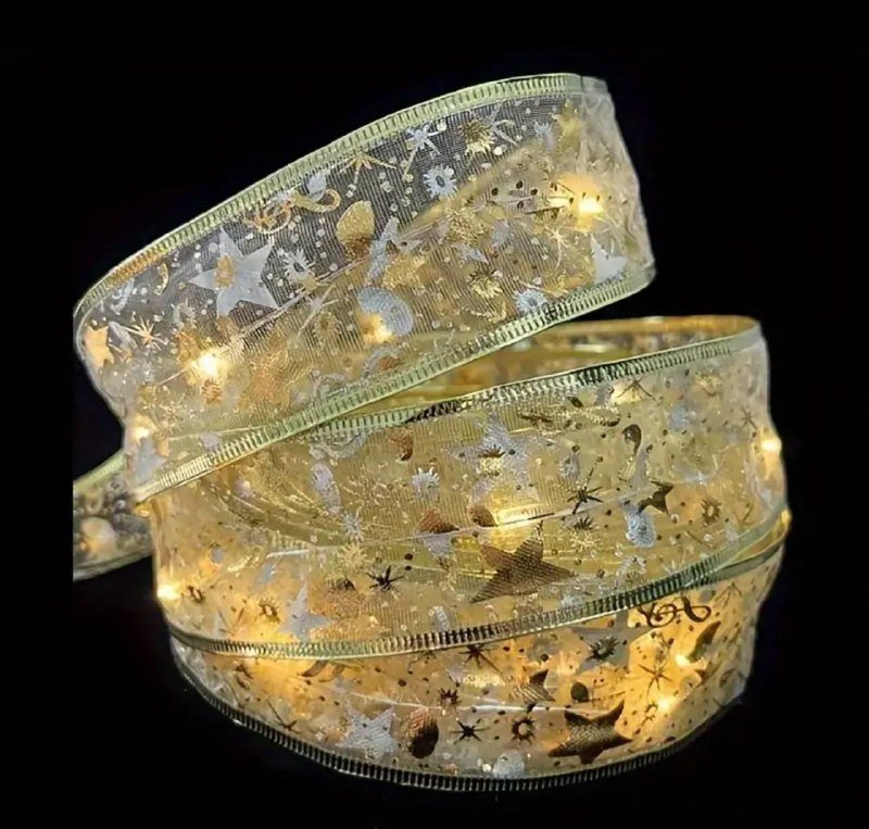 Новогоднее освещение для елки 3