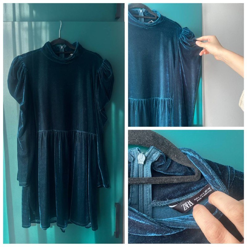 Бархатное платье принцессы Zara