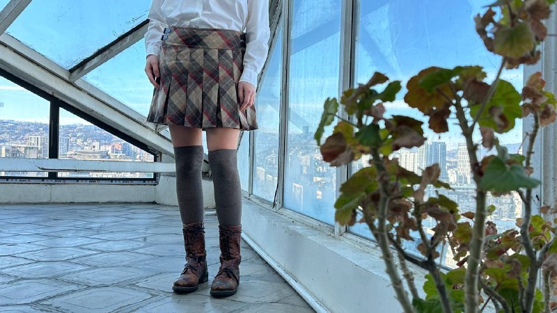 Юбка Ralph Lauren Polo Jeans 80% шерсть, S/M 3