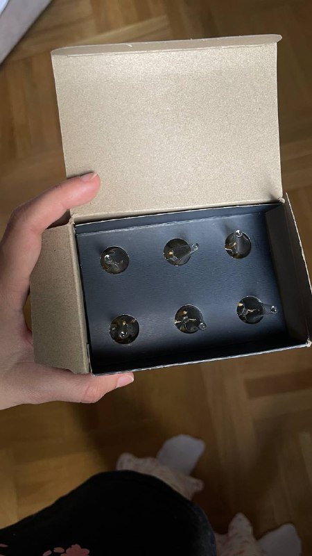 Лампочки E12 теплый свет, 6 штук 3