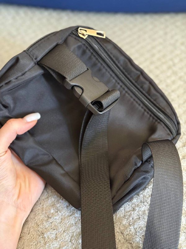 Поясная сумка черная, спортивный топ XS/S три цвета 6