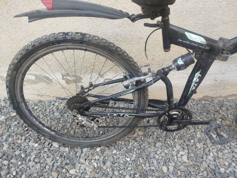 Городской велосипед с 2 подвесками 3