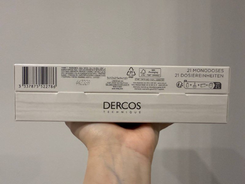 DERCOS AMINEXIL Clinical 21 ампул для женщин 3