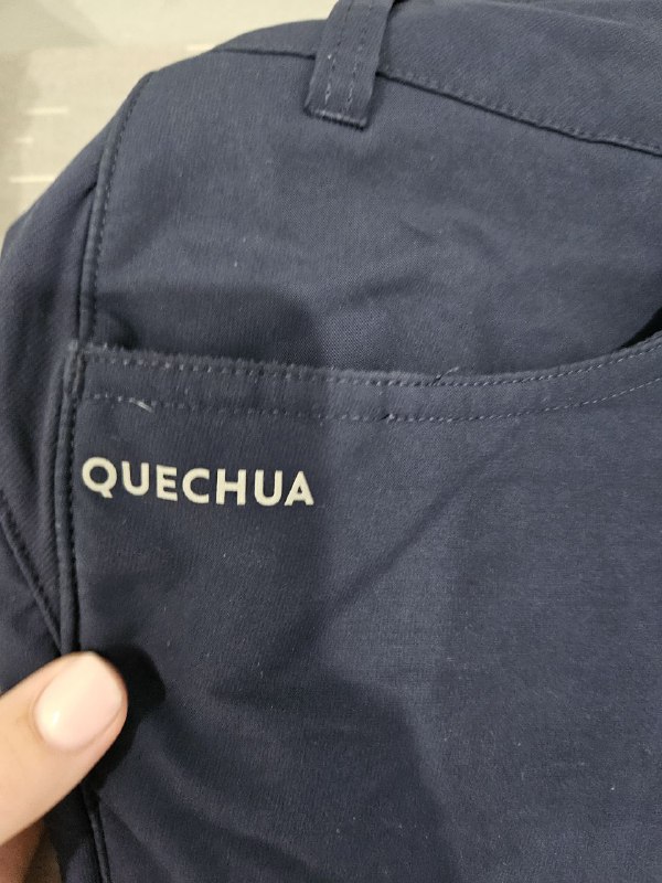 Темно-синие штаны с флисом Quechua размер S 6