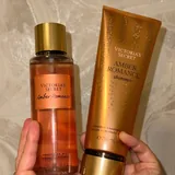 Victoria's Secret Amber Romance, спрей и лосьон для тела 1