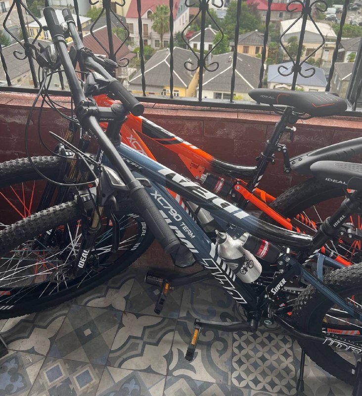 Два новых велосипеда с амортизаторами и дисковыми тормозами 2