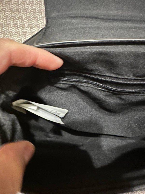 Сумка черная, красная 2