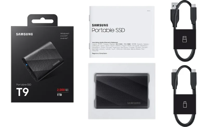 Samsung Portable SSD T9 1TB
