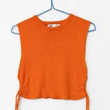Льняной жилет Zara, летнее платье, свитеры, топ 5
