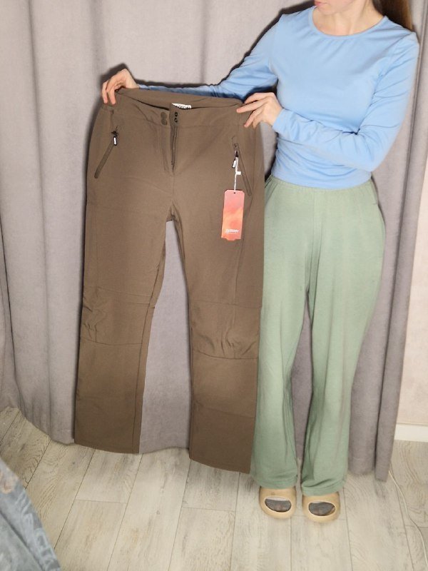 Женские треккинговые штаны тёплые на флисе