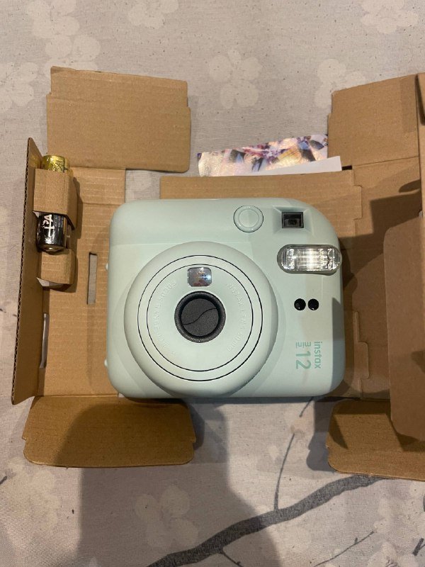 Фотоаппарат Instax Mini 12 зеленый 2