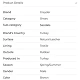 Мужские сандалии Greyder 4