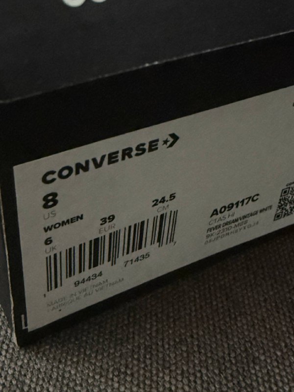 кроссовки Converse Chuck Taylor All Star размер 39 женские 3