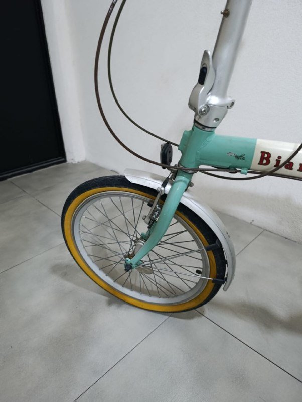 Винтажный складной велосипед Bianchi 5
