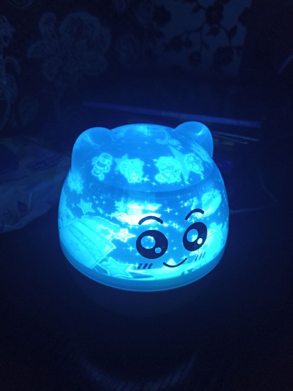 Ночник-проектор с 6 слайдами 2