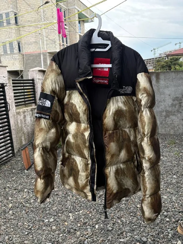 Supreme The North Face пуховик 1
