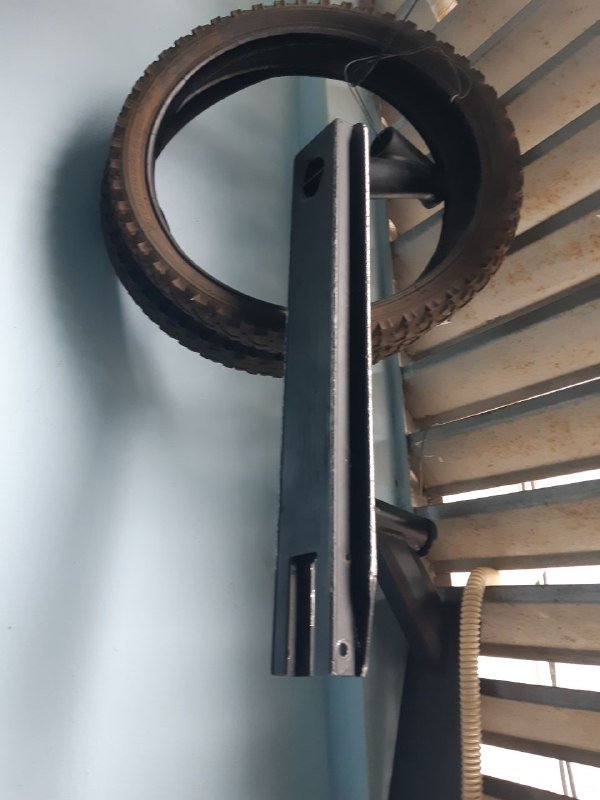 Руль, зажим, дека, вилка от трюкового самоката