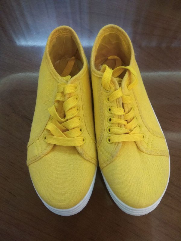 Жёлтые кеды размер 36 2