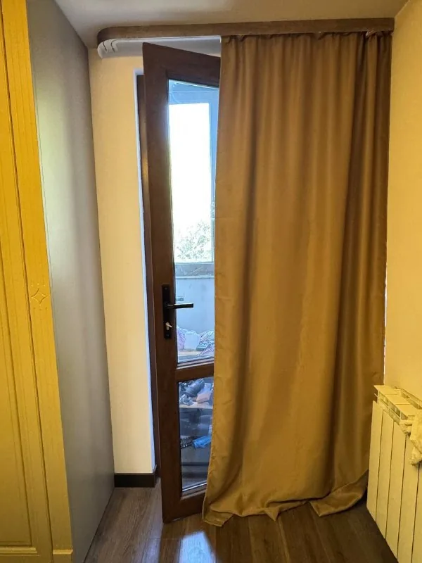 Штора блэкаут, бежевый