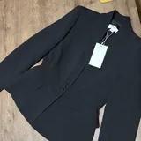 Женский чёрный жакет XS-S 2