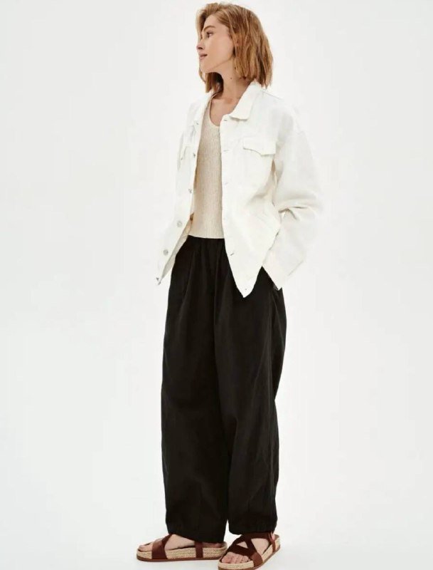 черные джинсы шаровары размер xs 3