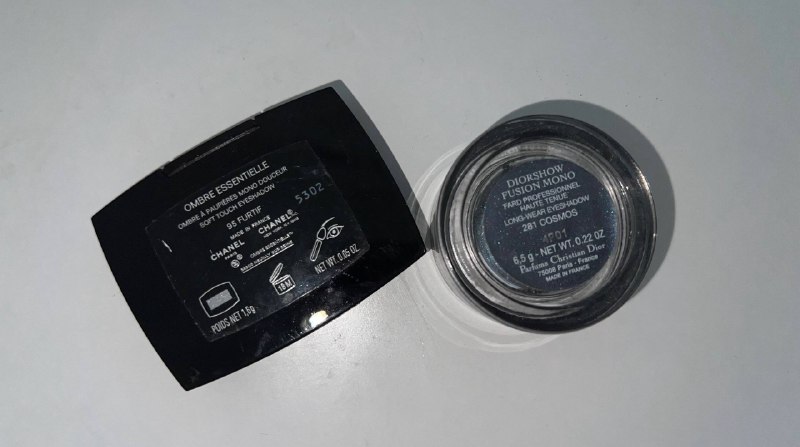 Косметика Chanel и Christian Dior б/у румяна, бронзер, пудра, палетки теней 9