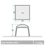 Кемпинговый шатер Quechua Arpenaz Fresh 1