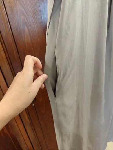 Лёгкое платье-рубаха с карманами размер М-L 4