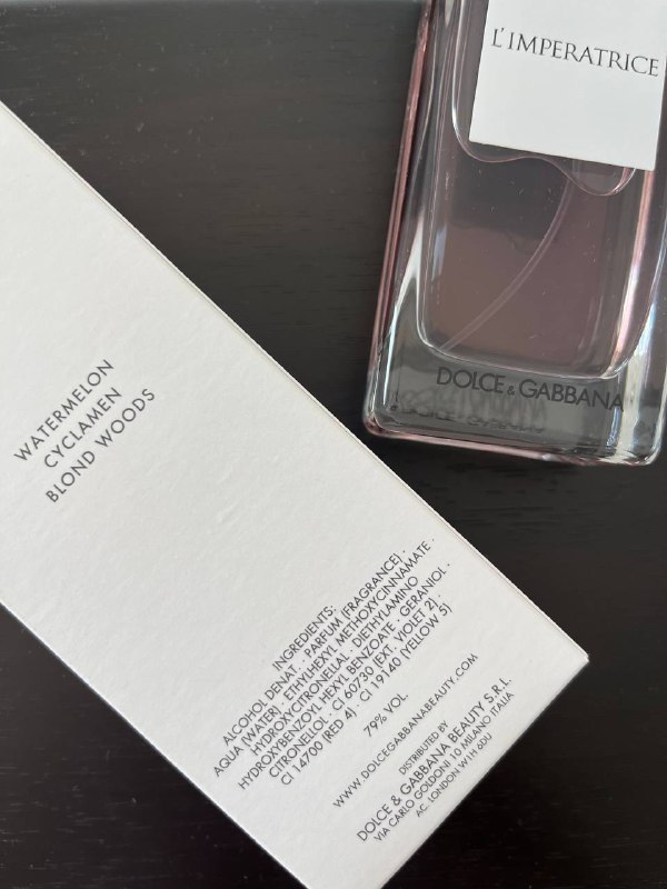 Туалетная вода Dolce & Gabbana L'Imperatrice 5