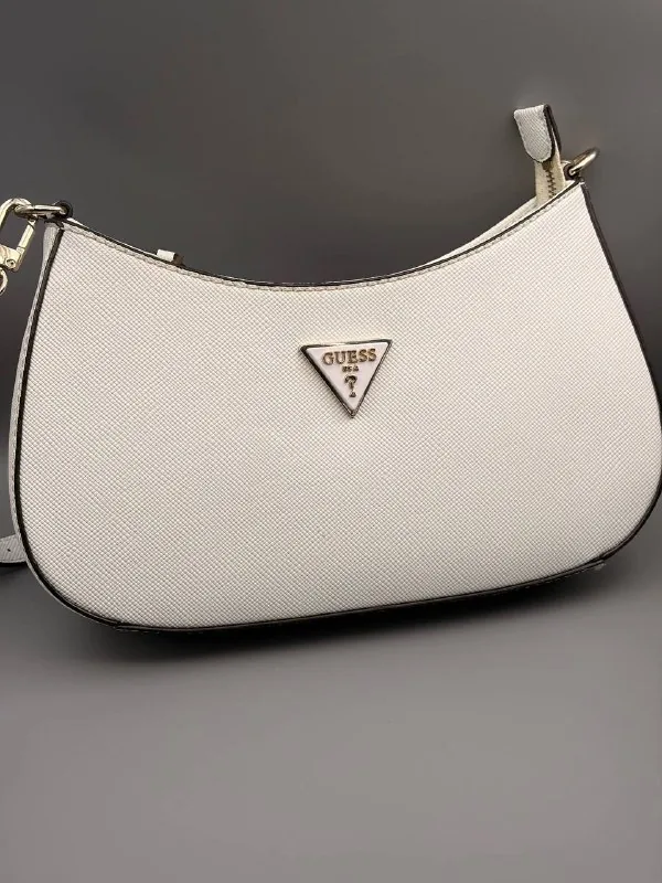 Белая сумка Guess через плечо 1