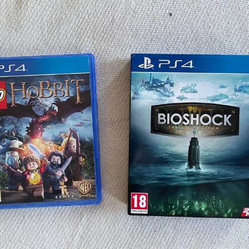 Игры Bioshock 3 части, Lego Hobbit для PS4 и PS5
