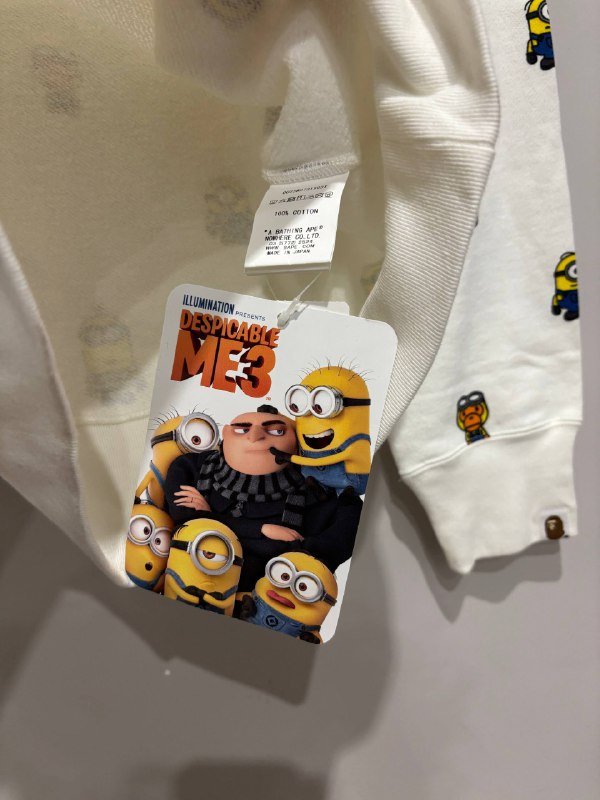 Толстовка Bape & minions размер M 2