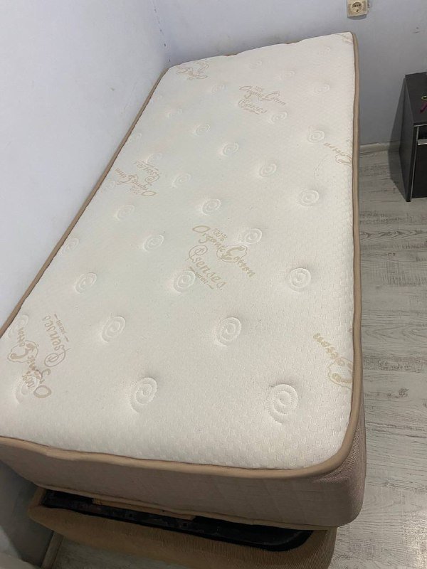 Матрасы 80x190 органический хлопок с пружинами 4